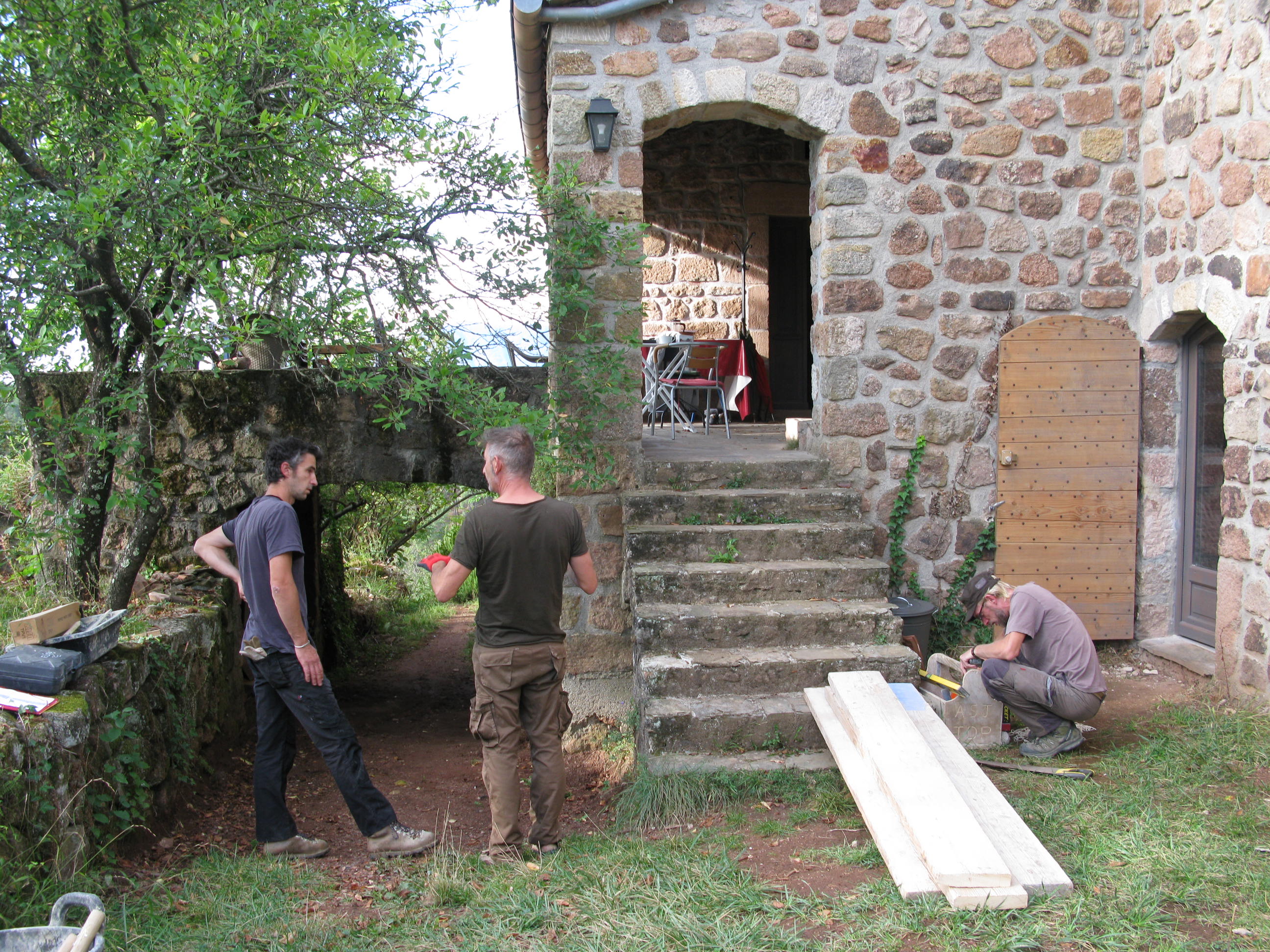 September 2016: ELIPS northern cobblestone path + meeting of the association Terre de liens